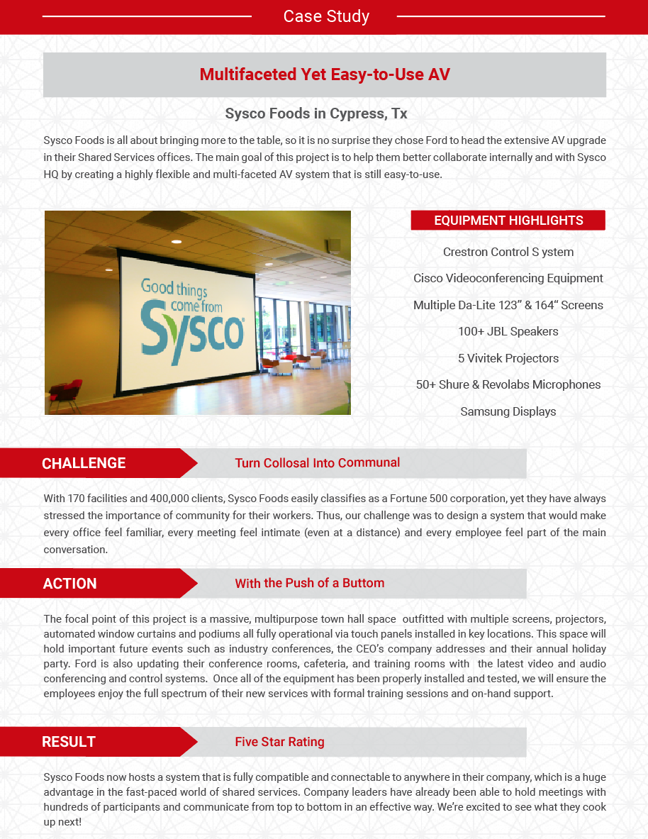 sysco food catalog