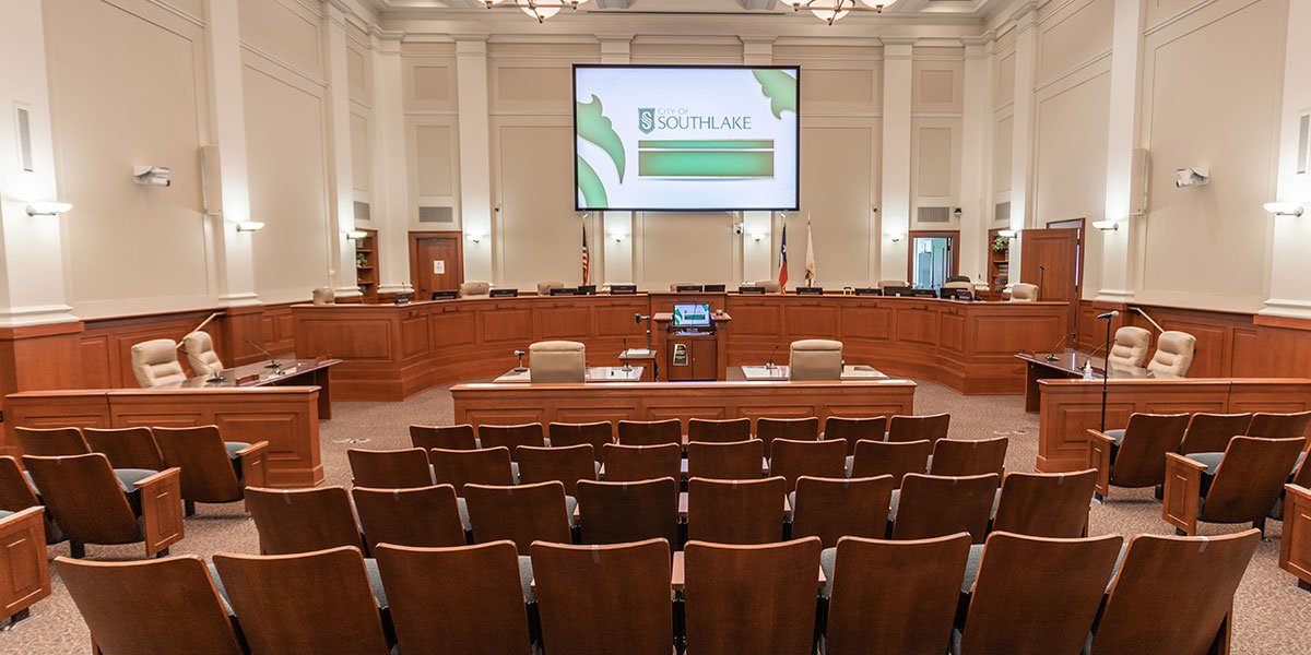 Southlake City Council Chamber