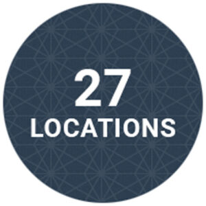27 Locations.