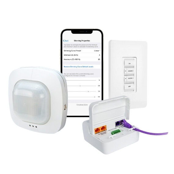 
Crestron Zūm offers seamless control of lighting systems as part of the overall Building Automation System (BAS), utilizing a flexible, space-based approach that supports both wired and wireless configurations. This method reduces installation costs and time while allowing each space to communicate with the BAS for integration with HVAC systems, enabling synchronized schedules and demand response.