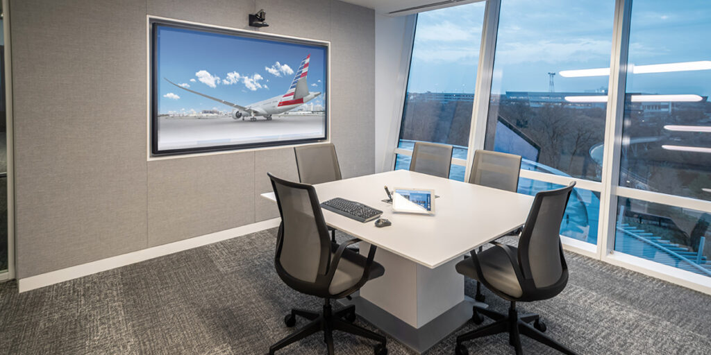 Ford AV is a top AV integrator for corporate conference rooms. They are able to help each enterprise meet their presentation needs, whether USB-C, HDMI, or wireless.