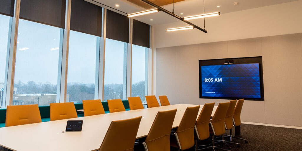 Each corporate conference room has unique needs, contact Ford AV for a unique solution for your space.