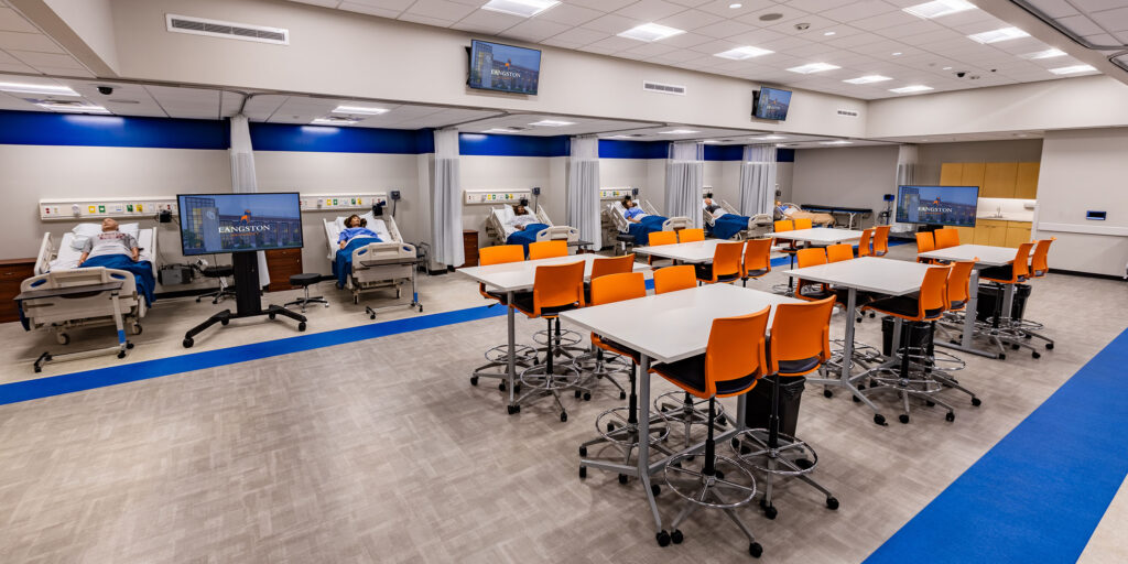 Langston University Tulsa - Allied Health had AV equipment integrated by Ford AV.