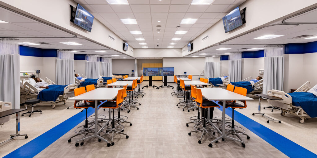 Medical Simulation integrated by Ford AV at Langston University Tulsa - Allied Health