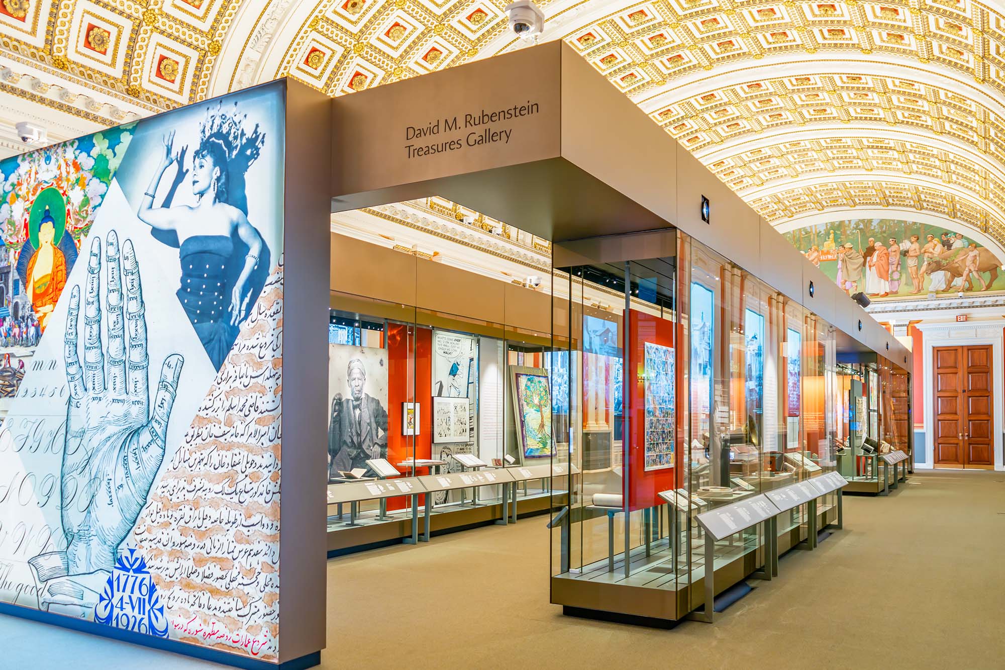 Ford AV integrated new systems for Library of Congress - Treasures Gallery.