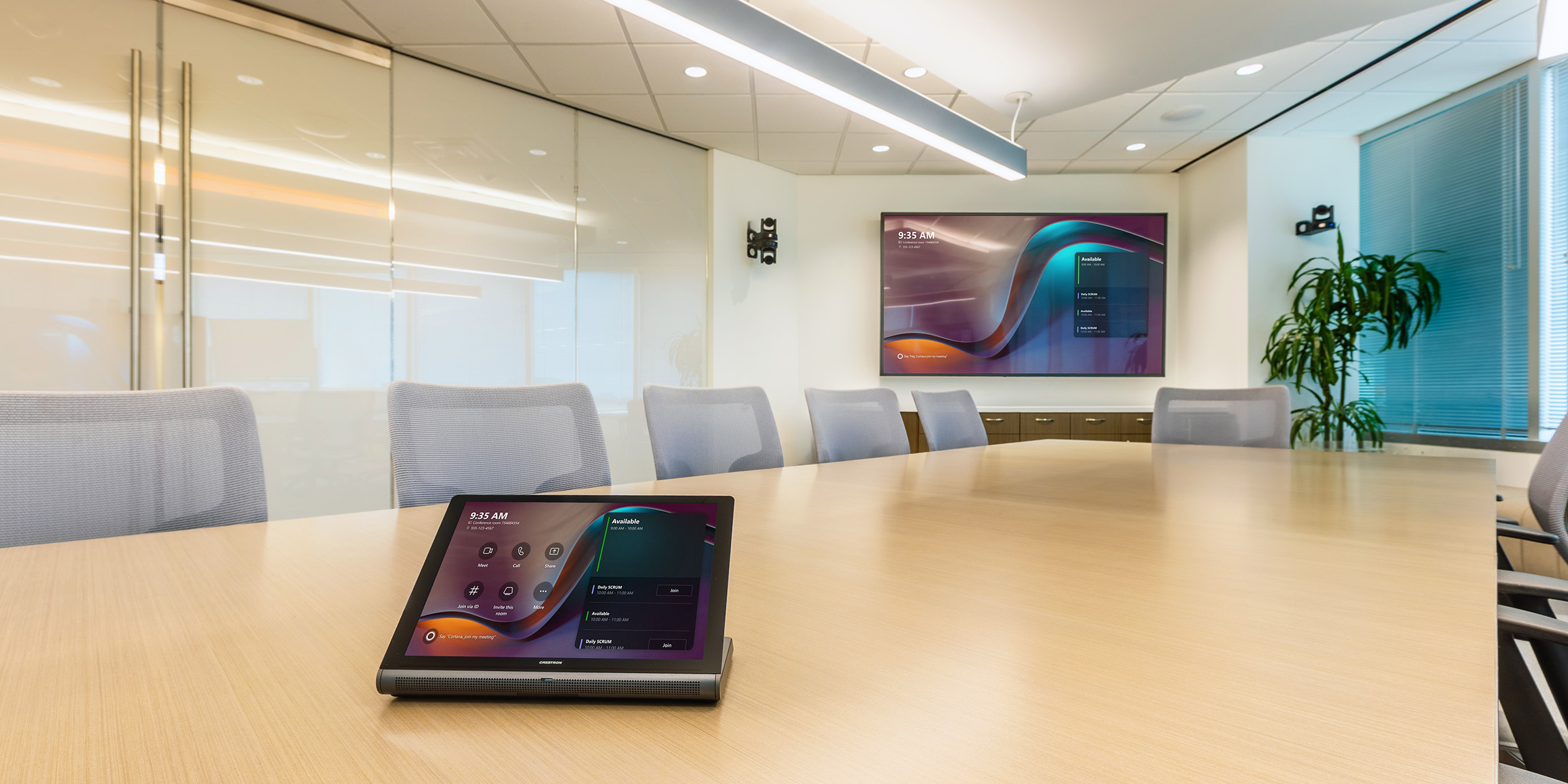 Modern cloud AV infrastructure integrating Microsoft Teams Rooms, Zoom Rooms, and enterprise AV networking systems