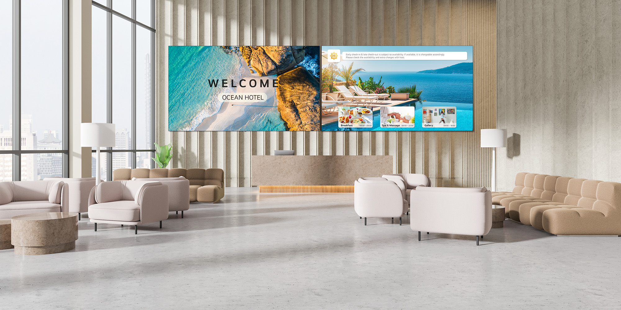 LG All-in-One Display in partnership with Ford AV